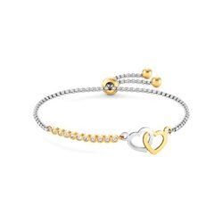 PULSEIRA NOMINATION MILLELUCI DUPLO CORAÇÃO