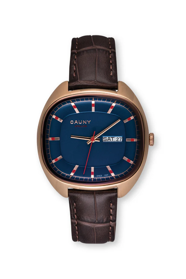 RELÓGIO CAUNY DIA DATA AZUL