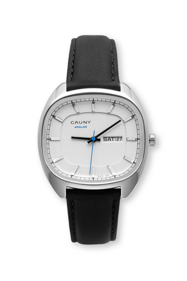 RELÓGIO CAUNY DAY DATE PRATA INTENSO