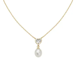 COLAR AMEN ZICÓRNIA EM FORMATO DE CORAÇÃO