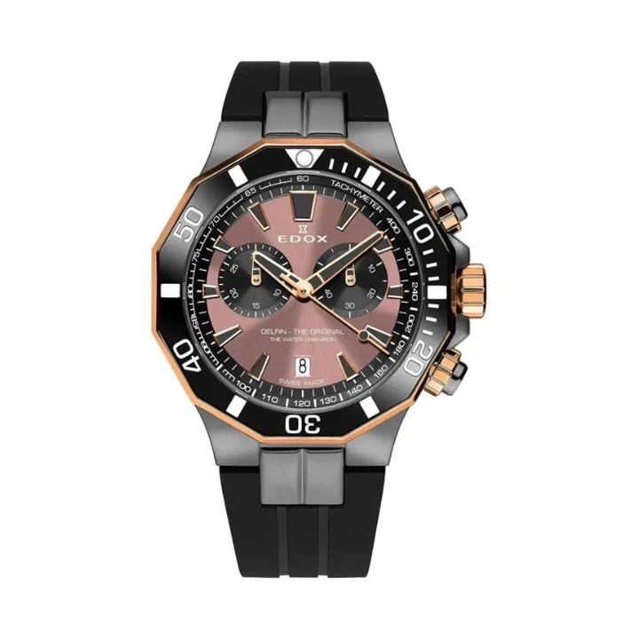 RELÓGIO EDOX DELFIN THE ORIGINAL CHRONOGRAPH