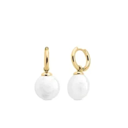 BRINCOS MAJORICA WILD PEARLS - Dourado