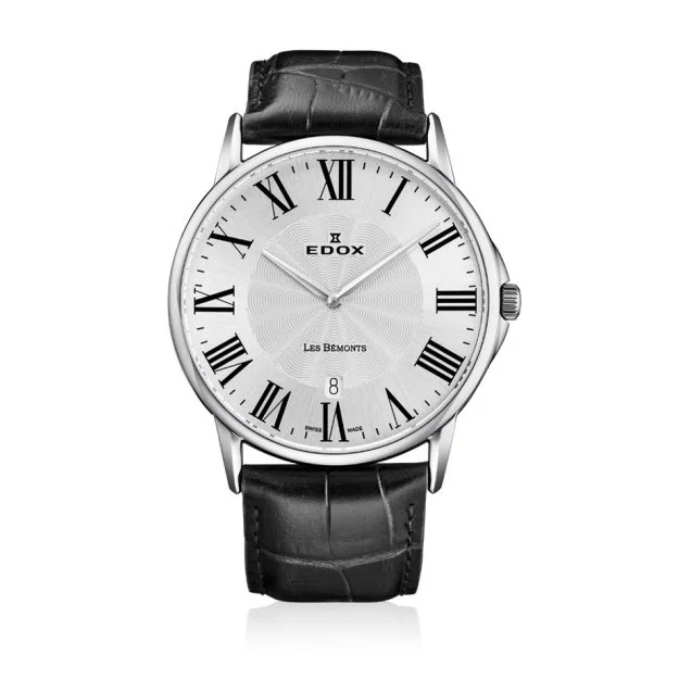 RELÓGIO EDOX LES BÉMONTS ULTRA SLIM