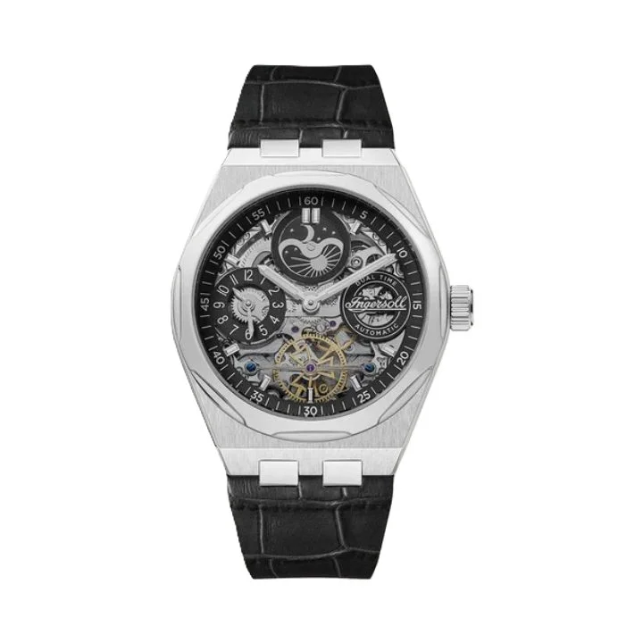 RELÓGIO INGERSOLL THE BROADWAY DUAL TIME AUTOMATIC