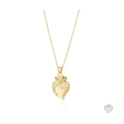 COLAR SAUDADE FILIGRANA CORAÇÃO