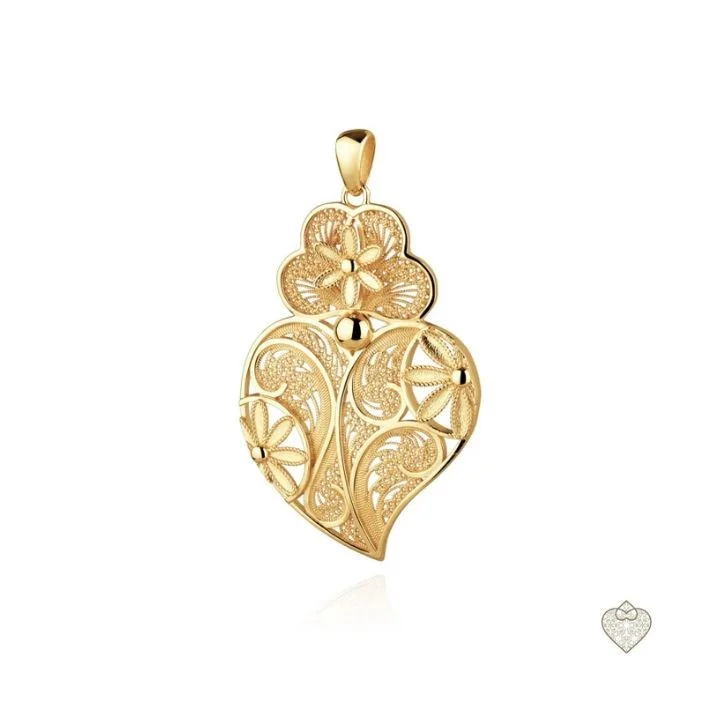 PENDENTE SAUDADE FILIGRANA