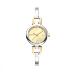 RELÓGIO DKNY HALF BANGLE BEGE